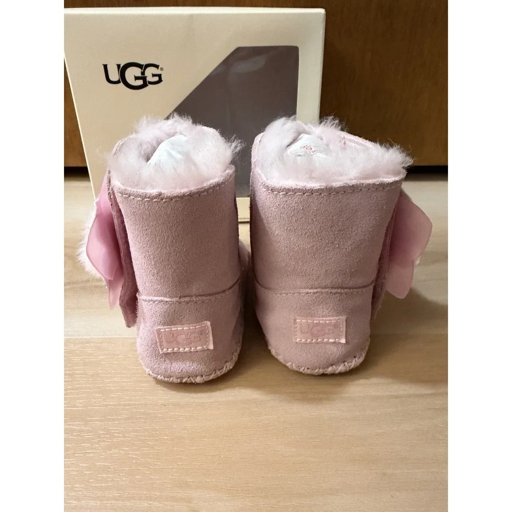 Ugg Cassie Flower Cactus Boot Pink Infant 6-12 Months Small With Box